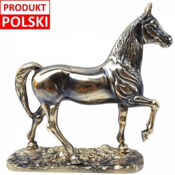 Mosiężna figurka w kształcie konia